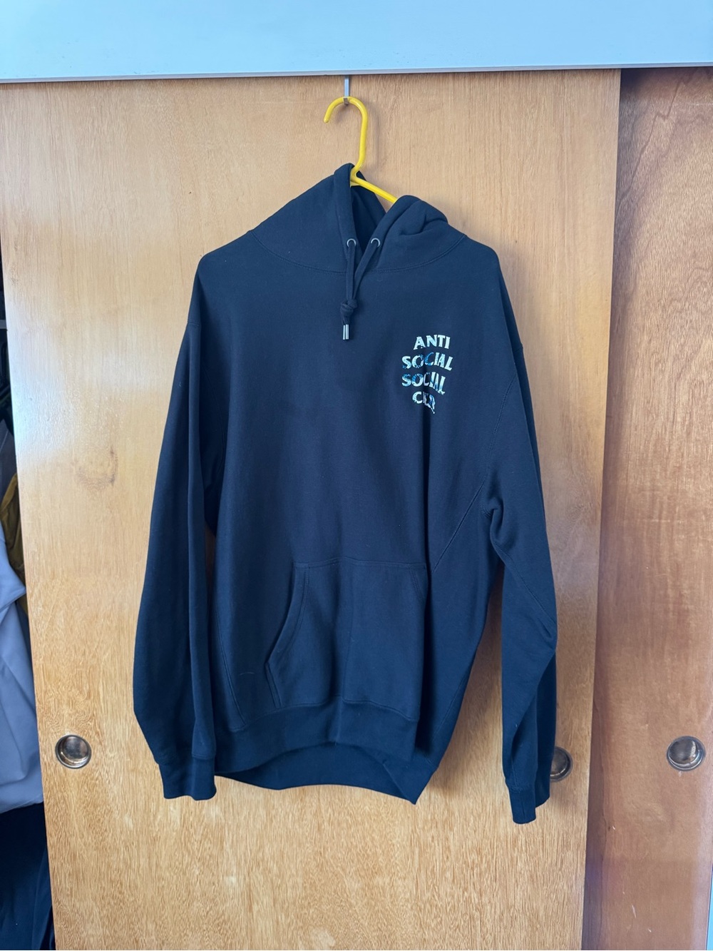 Anti Social Social Club Black Crewneck Hoodie